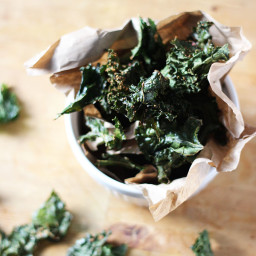 Herby Baked Kale Chips