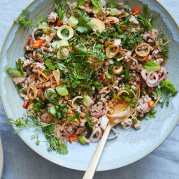 Herby Pork Larb With Chile