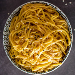 Hibachi Noodles {Japanese Steakhouse Fried Noodle} @ Bake It With Love