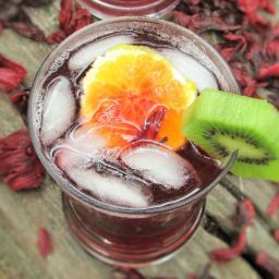 Hibiscus and Fruit Punch (Zobo)