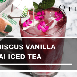 Hibiscus Vanilla Thai Iced Tea