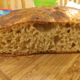 High fiber country French bread