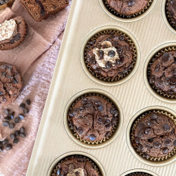 High-Protein Chocolate Muffins