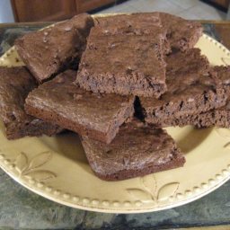 High Protein Espresso Chocolate Chip Brownies