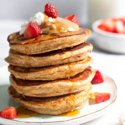 High Protein Pancakes (37g of protein!)
