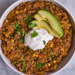 High-Protein Quinoa & Lentils Without Oil