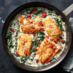 Hit the Perfect Sweet-and-Savory Balance with Halibut in Creamy Coconut Sau