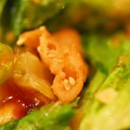 Hoisin-Orange Chicken Salad & Wraps
