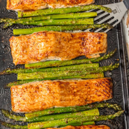 Hoisin Salmon and Asparagus Recipe