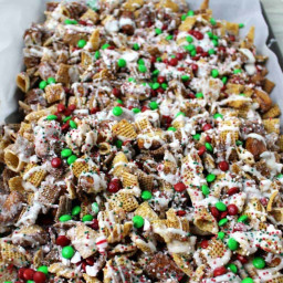 Holiday Christmas Crack Chex Mix Recipe