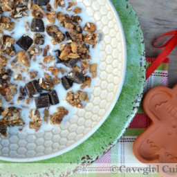 Holiday Paleo Gingerbread Cereal