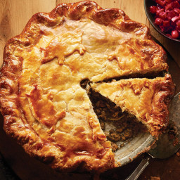 Holiday tourtière
