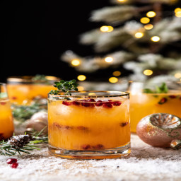 Holly jolly Christmas Citrus Cocktail 