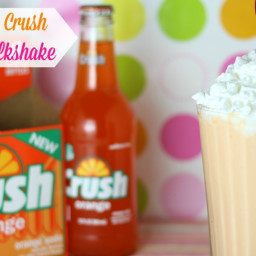 Retro Orange Crush Creamsicle Milkshake