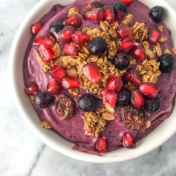 Blueberry Coconut Smoothie Bowl