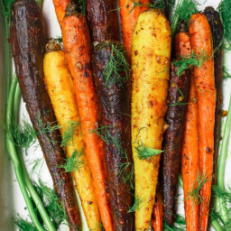 Turmeric Roasted Carrots Recipe