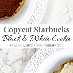 Copycat Starbucks Black and White Cookie
