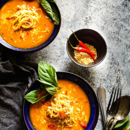 Thai Pumpkin Noodle Soup