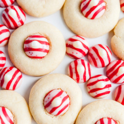 Candy Cane Kiss Cookies Recipe - Hot Beauty Health