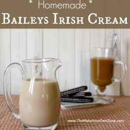 Homemade Baileys Irish Cream