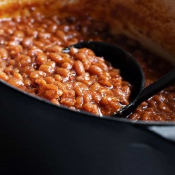 Homemade Baked Beans from dried beans
