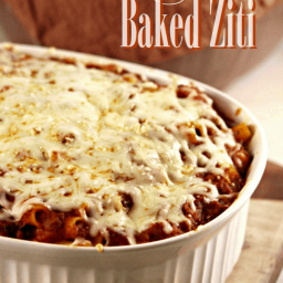 Homemade Baked Ziti Recipe