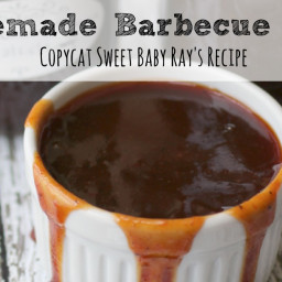 Homemade Barbecue Sauce Recipe | Copycat Sweet Baby Ray's BBQ Sauce!