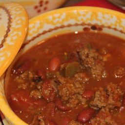 Homemade Beef Chili with Beans