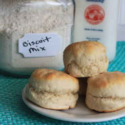 Homemade Biscuit Mix and Biscuit Recipe