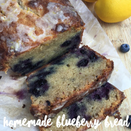Homemade Blueberry Bread {keto / low carb}