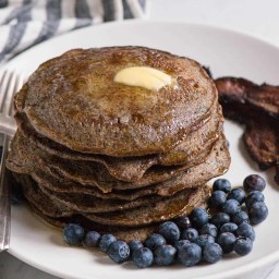 Homemade Buckwheat Pancakes