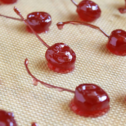 Homemade Candied Cherries (Glacé Cherries)