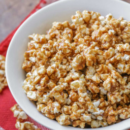 Homemade Caramel Popcorn (NO Corn Syrup!)
