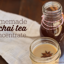 Homemade Chai Tea Concentrate