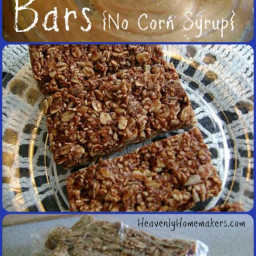 Homemade Chewy Granola Bars (without corn syrup!)