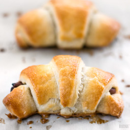 Homemade Chococlate Crescent Rolls