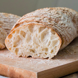 Homemade Ciabatta Bread {Step by Step}