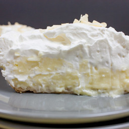 Homemade Coconut Cream Pie