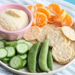 Homemade Creamy Hummus (Without Tahini) In 5 Minutes