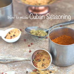 Homemade Cuban Seasoning