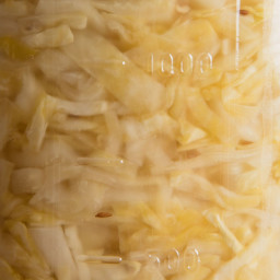 Homemade Fermented Sauerkraut Recipe