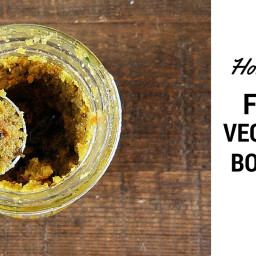 Homemade Fresh Vegetable Bouillon