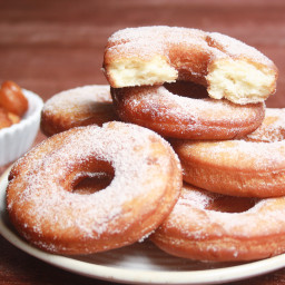 Homemade Fried Donuts (Eggless)