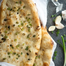 Homemade Garlic Naan