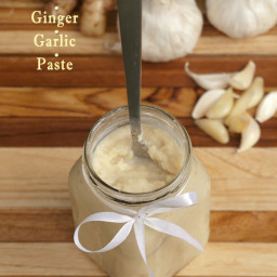 Homemade Ginger Garlic Paste