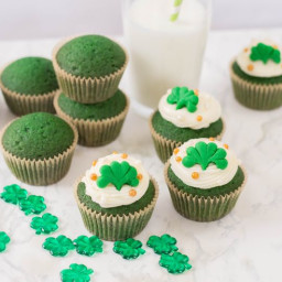 Homemade Green Velvet Cupcake Recipe