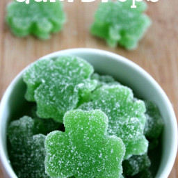 Homemade Gum Drops - St. Patrick's Day Treat
