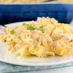 Homemade High Protein White Cheddar Mac and Cheese Recipe