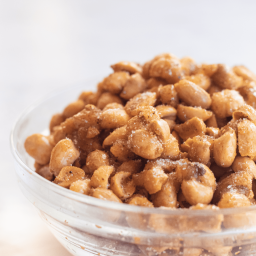 Homemade Honey Roasted Peanuts