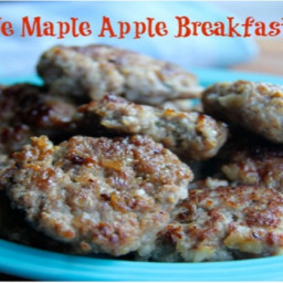 Homemade Maple Apple Breakfast Sausage